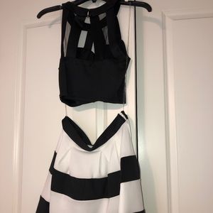 Two-Piece Short Dress